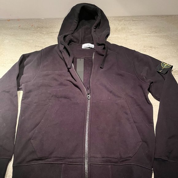 Stone Island Heavy Zip-Up Hoodie - Picture 1 of 4